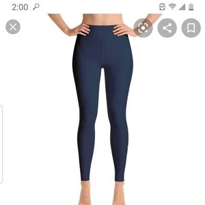 WILLOW & CLAY blue leggings